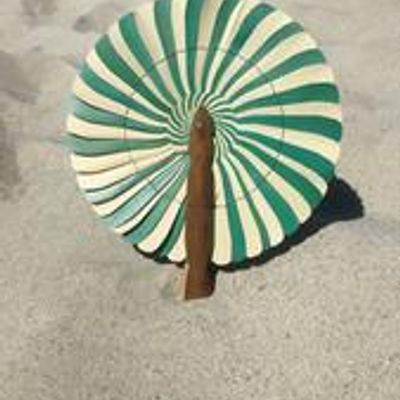 Accessoires de voyage - Eventail KEP naturel & vert M - THE NICE FLEET