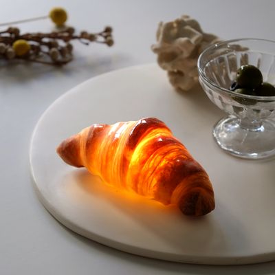 Table lamps - PAMPSHADE -croissant bread lamp - - PAMPSHADE BY YUKIKO MORITA