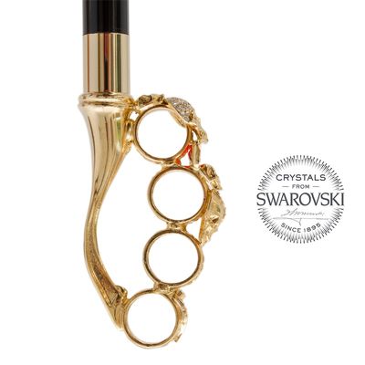 Bijoux - PARAPLUIE AVEC POING AMÉRICAIN ET ANIMAL PRINT - PASOTTI