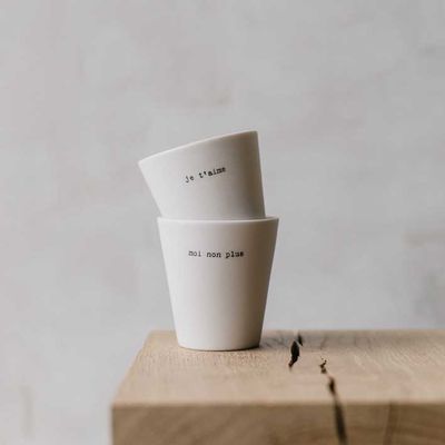 Mugs - ESPRESSO CUP - SOPHIE MASSON PORCELAINE