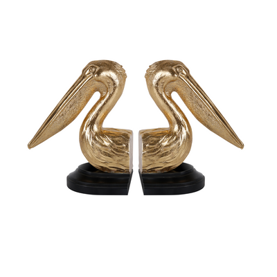 Sculptures, statuettes and miniatures - PELICAN BOOKENDS - EMDE