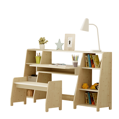 Bureaux - ÉTAGÈRE DOUBLE BUREAU ASYMETRY - MATHY BY BOLS