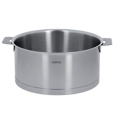 Casseroles - Casserole inox 18-10 18cm Strate Amovible - CRISTEL