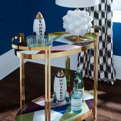 Trolleys - Torino Bar Cart - JONATHAN ADLER