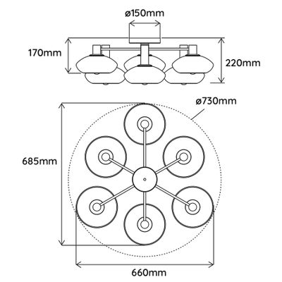 Plafonniers - X - ELEMENTS LIGHTING