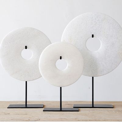 Objets de décoration - Grand Disque Bi chinois en pierre - ASIADECORATION / OBJETSCHINOIS