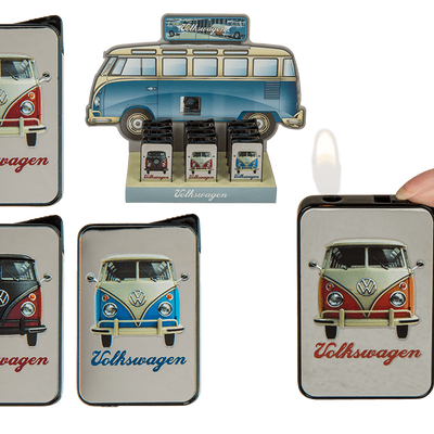 Licensed products - Briquet electronique en métal, VW Bus - OUT OF THE BLUE