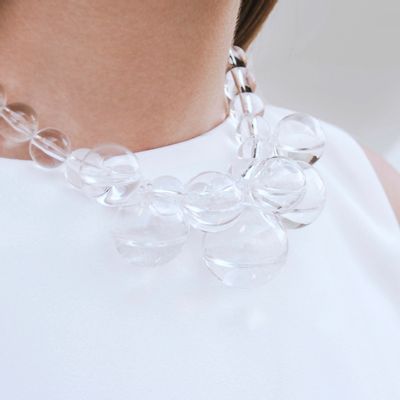 Jewelry - Statement water droplet necklace  - LAJEWEL