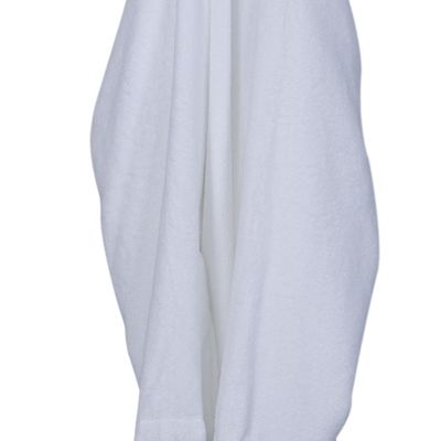 Spa - NUACOTTON SET SERVIETTE ET PEIGNOIR ARGENT. - NUACOTTON