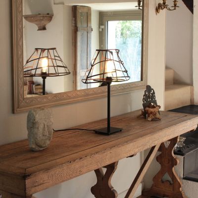 Table lamps - "Crinoline" Lamp - MERCI LOUIS