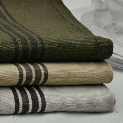 Kitchen linens - linen Kitchen towels PIANO - CHARVET EDITIONS