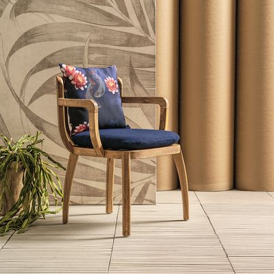 Deck chairs - Dining armchair Remix - RMIX0386 - IL GIARDINO DI LEGNO