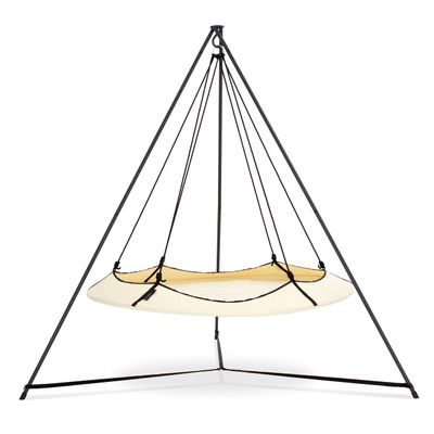 Conference tables - Cream and Black Hangout Pod Set - HANGOUT POD