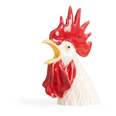 Objets de décoration - Le coq qui a perdu la tête - Céramique - LABORATÓRIO D'ESTÓRIAS