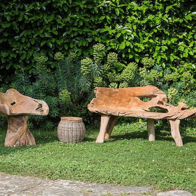 Bancs - Root bench medium size (135-155cm) Radice - RADI0248 - IL GIARDINO DI LEGNO