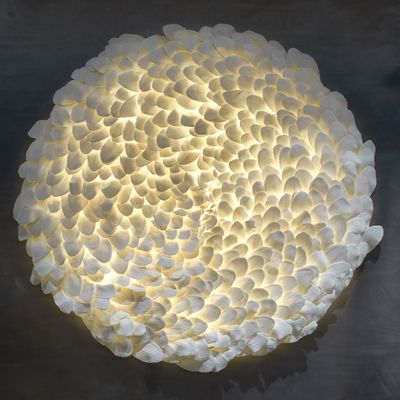 Céramique - Mezza Luce "Maïssa" - Luminaire en porcelaine - BARBARA BILLOUD
