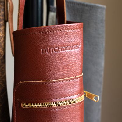 Barbecues - Tablier style zippé | Cuir pleine fleur - DUTCHDELUXES INTERNATIONAL BV