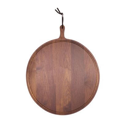 Barbecues - Bread Board XL Round | Walnut - DUTCHDELUXES INTERNATIONAL BV