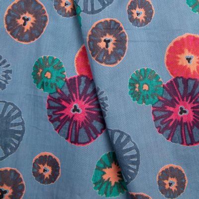 Paréos - Pareo en coton - LA SENSITIVE-LES TAMBOURS DE BRONZE