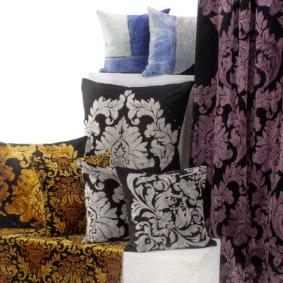 Coussins textile - COUSSINS EN VELOURS - BERTOZZI