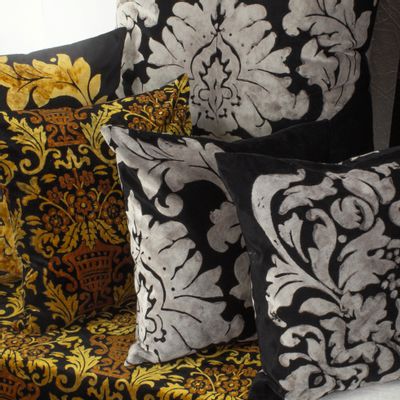 Coussins textile - COUSSINS EN VELOURS - BERTOZZI