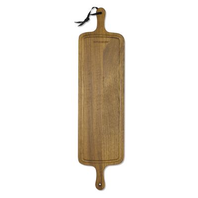 Barbecues - BBQ Board XL Slim Fit | Smoked Oak - DUTCHDELUXES INTERNATIONAL BV