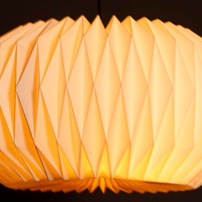 Suspensions extérieures - Suspension en papier origami - ILLUMINATION