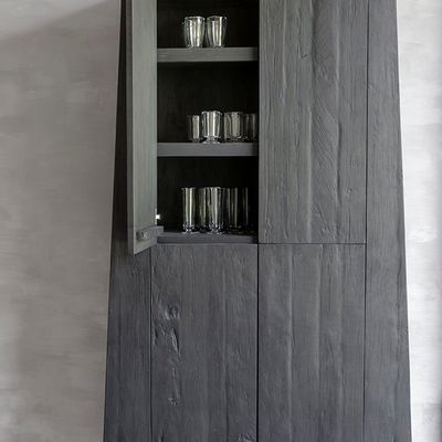 Wardrobe - Cabinet Vincent antracite - GOMMAIRE