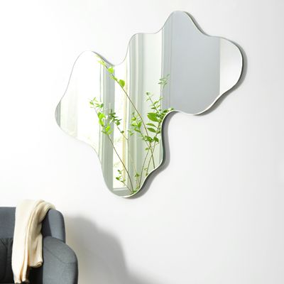 Mirrors - MONOLOG, "free shape" sustainable mirror - GLASS VARIATIONS