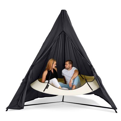 Outdoor floor coverings - Black Stand Weather Cover - HANGOUT POD