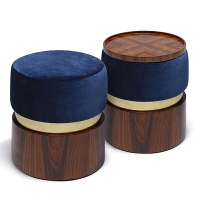 Stools for hospitalities & contracts - Lune B Stool in Ironwood - DUISTT