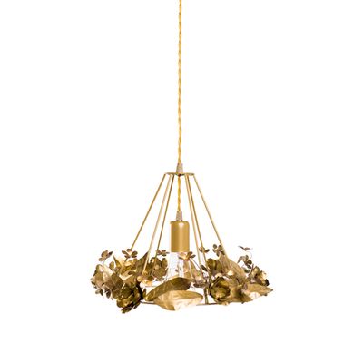 Design objects - Lamp Tipy Gold Mini Gold Roses - TRACES OF ME