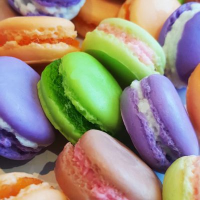 Soaps - Glycerinated soaps MACARONS  - SAVONNERIE DE BORMES