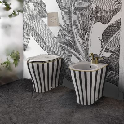 Toilets - Marble stone stripe Deco toilet - ARTOLETTA COLLECTION