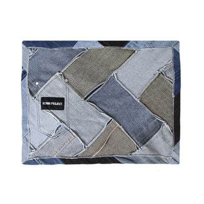 Assiettes au quotidien - Classic - Upcycled Denim Placemat (Pack of 4) - RENIM PROJECT