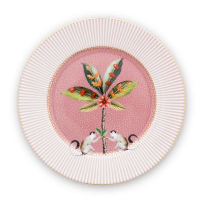 Everyday plates - La Majorelle Rose bread plate - 17cm - PIP STUDIO
