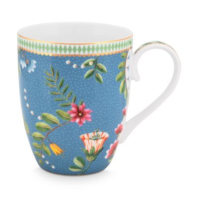 Tea and coffee accessories - Grand mug La Majorelle Bleu 350ml - PIP STUDIO