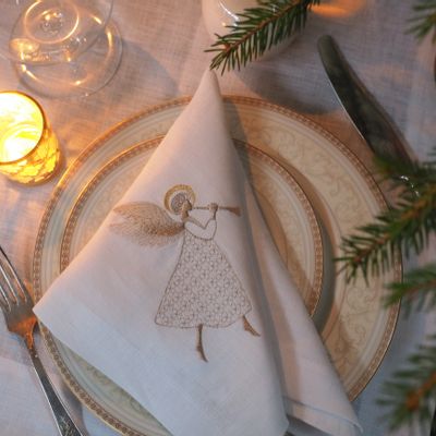 Christmas table settings - ANGEL - napkin - ARTIPARIS