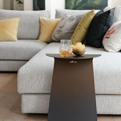 Office design and planning - Round symmetrical side table YOUMY - Gradient - MADEMOISELLE JO