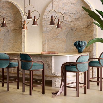 Chairs - James Bar Chair - WOOD TAILORS CLUB