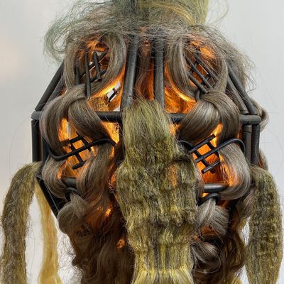 Decorative objects - PENDANT LAMP LICHEN HUMUS - MICKI CHOMICKI HAIR BRUT