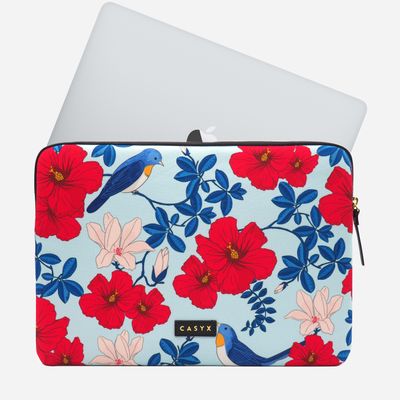 Apparel - Laptop sleeve iPad : Springtime Bloom. - CASYX