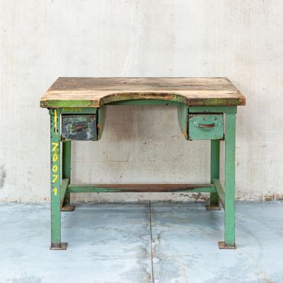 Office furniture and storage - Antique goldsmith workbench - ALL'ORIGINE