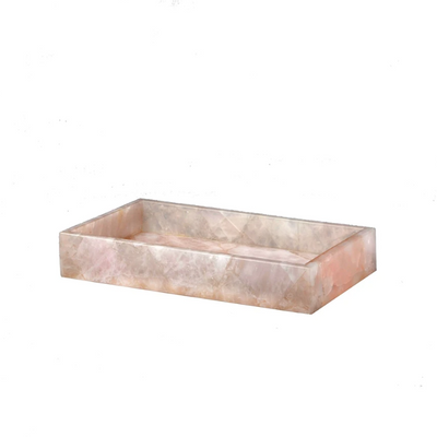 Objets de décoration - Taj rose plateau de toilette à quartz - MIKE + ALLY