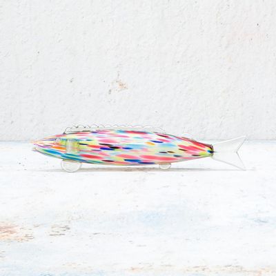 Verre d'art - Poissons en verre soufflé - Objet de décoration - ALL'ORIGINE