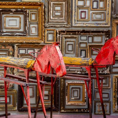 Objets de décoration - Chevaux du milieu du siècle - ALL'ORIGINE