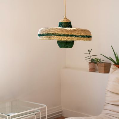 Design objects - Pendant lamp HATTER+LANTERN  - GOLDEN EDITIONS