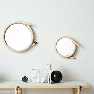 Mirrors - wawa - Circle Rattan Mirror - METROCS