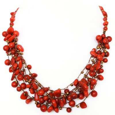 Bijoux - Coliier en ivoire - Magda - TAGUA AND CO