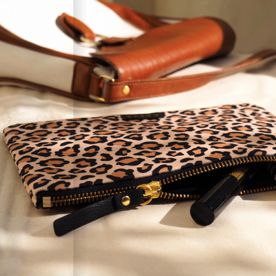 Clutches - Large pouch: Sand Leopard - CASYX